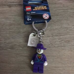 LEGO DC Comics Super Heroes The Joker Minifigure Key Chain 851003 MINIFIG NEW